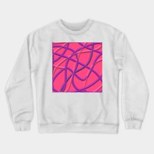 Pink and Purple Twists Crewneck Sweatshirt